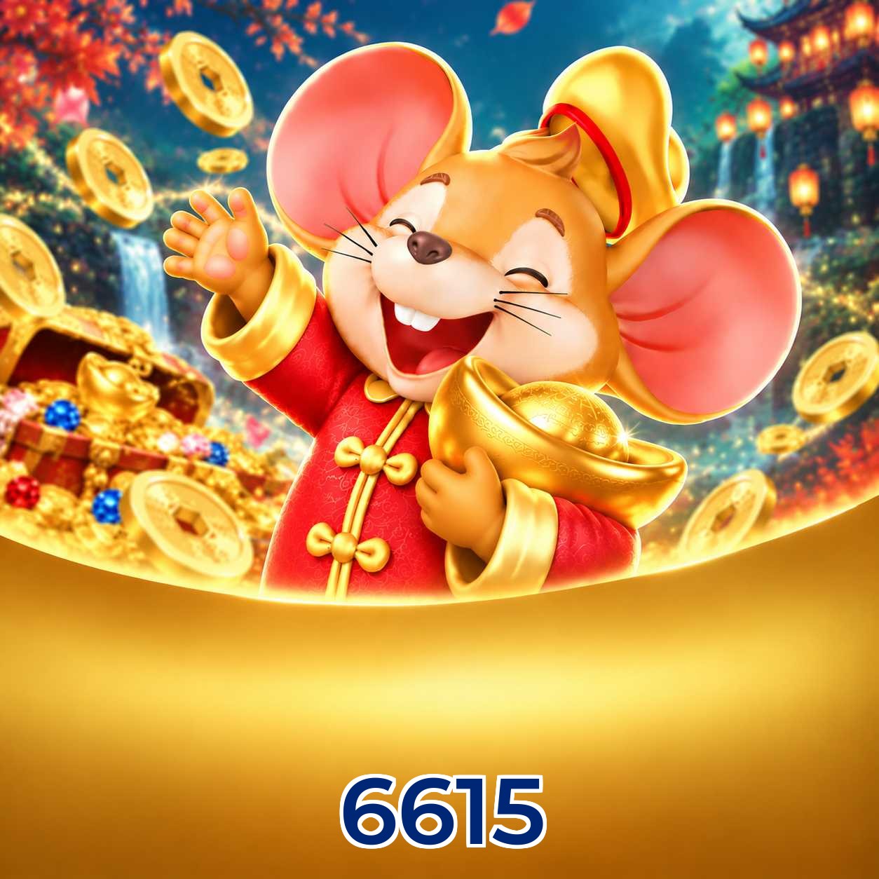 Catálogo de slots da 6615 com RTP médio de 96,52%
